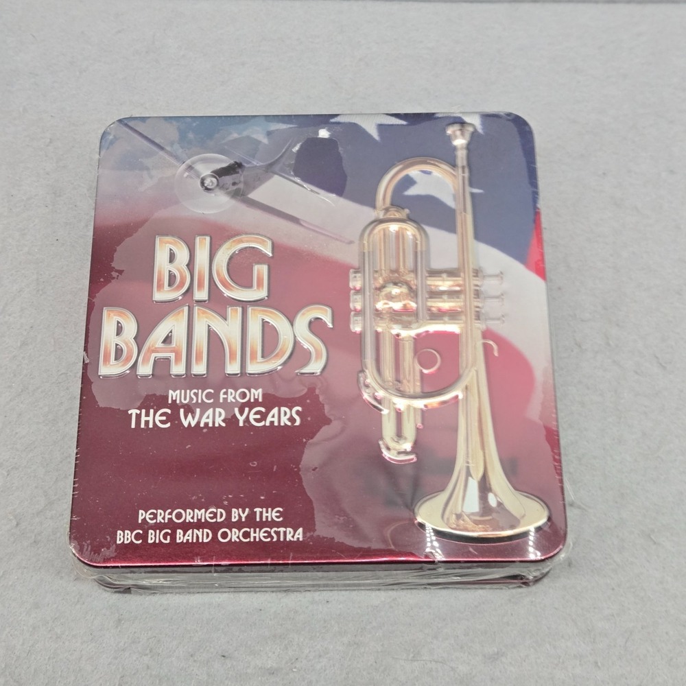 Big Bands Music From The War Years 3 CD Tin BBC Orchestra Sealed WWII Era Madacy